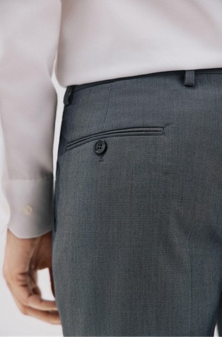 CORTEFIEL Serie XXI slim fit trousers Gray 4