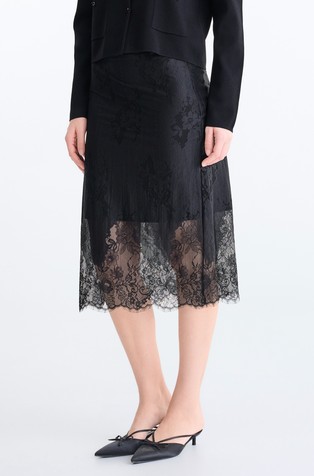 Delicate lace skirt