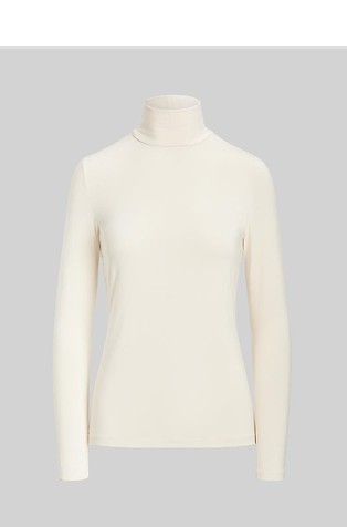 RALPH LAUREN Jersey puli Bela - White 4