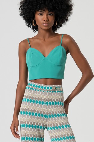 Bralette top s tankimi naramnicami