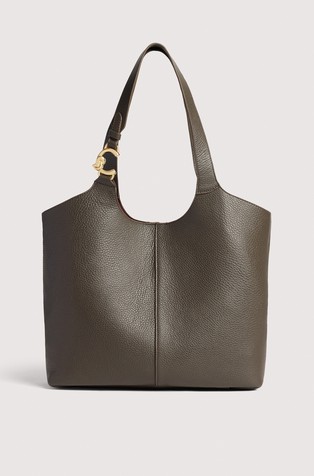 C-Me usnjena shopper torba