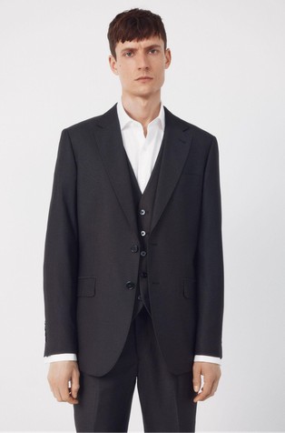 Serie XXI slim fit structured blazer