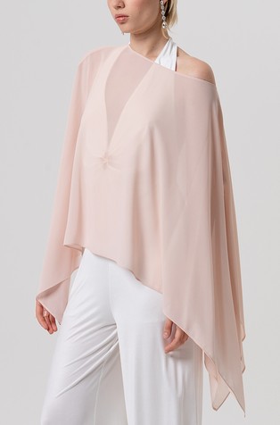 Wide stole made in georgette