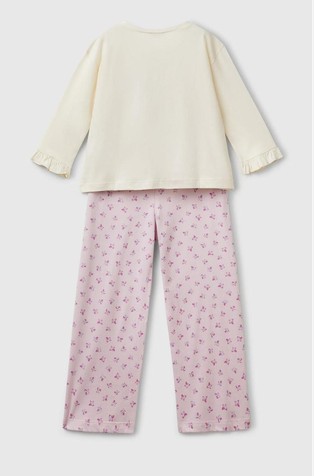 BENETTON Doll print pyjamas Creamy White 2