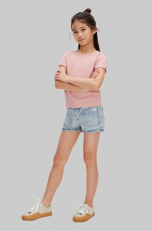 Rebrasta majica z logotipom