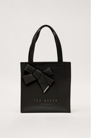 Manjša tote torbica s pentljo in logotipom