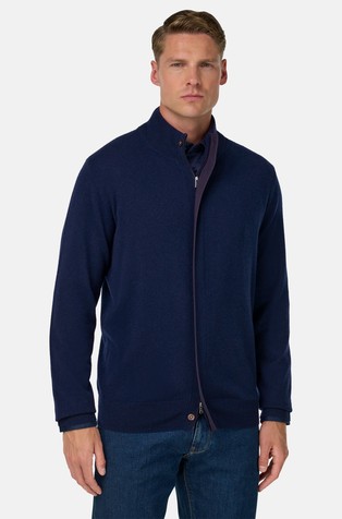 Pletena jopa iz volne in kašmirja