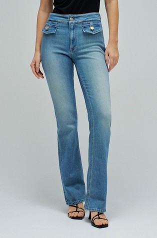 Destiny push up bootcut jeans
