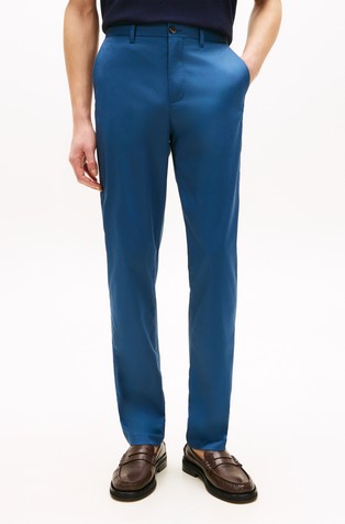 Harlem platnene chino hlače z zožanimi hlačnicami