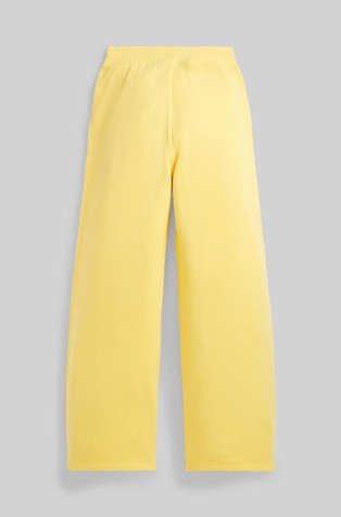 RALPH LAUREN Terry Wide-Leg Sweatpant Yellow 2