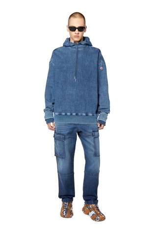 DIESEL Tapered Krooley Cargo- JoggJeans® 068DV Dark Blue 4