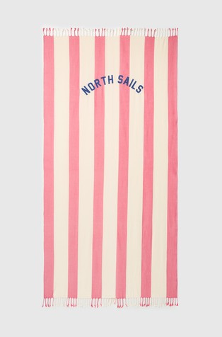 Striped beach towel