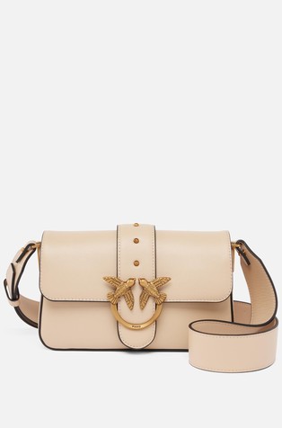 Mini Love Bag Slouchy usnjena torbica za čez ramo