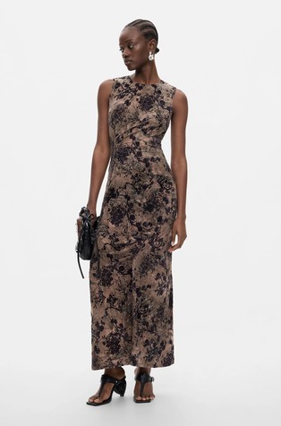 FLocked Long Dress