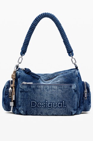 Denim handbag