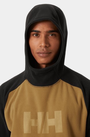 HELLY HANSEN Daybreaker logo pulover iz flisa Večbarvna - Brown / Black 3