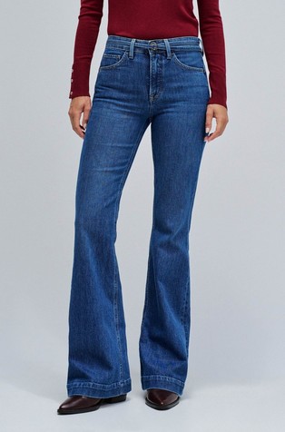 Faith Push In flare jeans