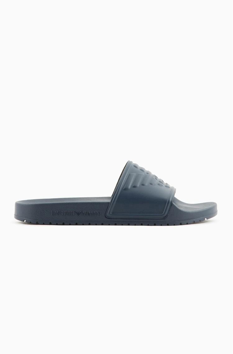EMPORIO ARMANI Unisex Slides Blue 