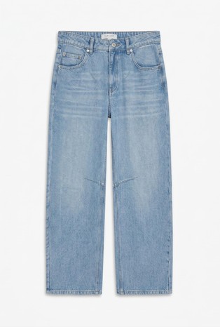TSBARREL High rise Barrel Fit Jeans