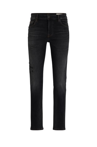 Slim-fit jeans in soft-motion denim