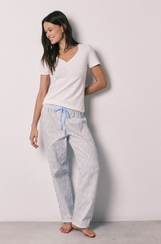 Stretch cotton pyjamas