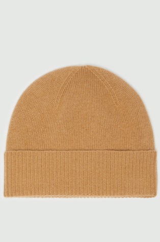 Wool-cashmere blend hat