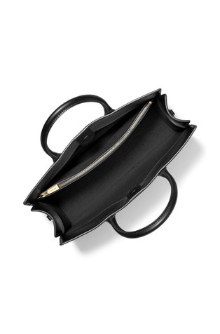 MICHAEL KORS Scarlett usnjena torbica za čez ramo Črna - Black 2