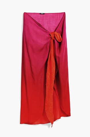 DESIGUAL Sarong krilo v prelivajočih barvah Večbarvna - Multi 6