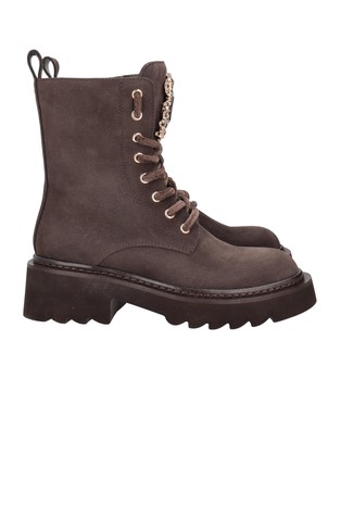 Lea gležnjarji iz semiša z okrasnimi kamni