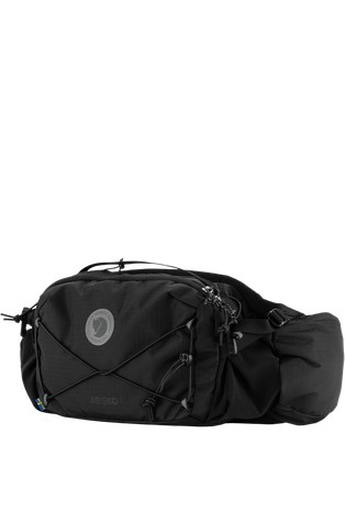 FJALLRAVEN Unisex Abisko Water-resistant Hip Pack Black 2