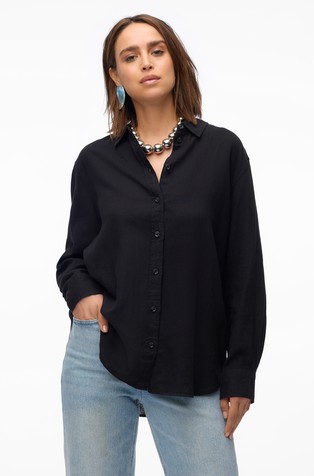 VMLINN Shirt in linen blend