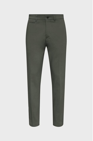 Slim fit chino hlače iz raztegljive bombažne mešanice