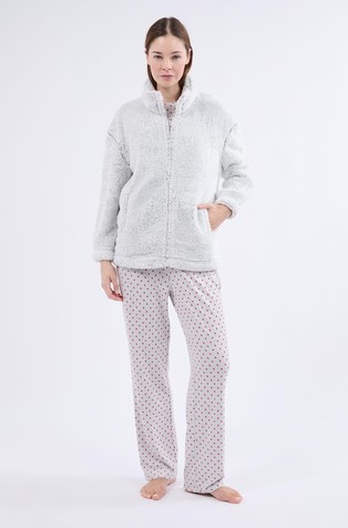 Meane 3 Piece Pyjamas and Zip-thru