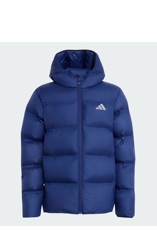 Water-repellent Synthetic Down Jacket With Hood