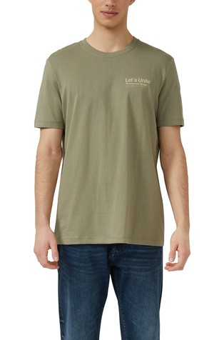 Majica iz bombažnega jerseya s potiskom