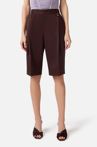 Cool wool Bermuda shorts