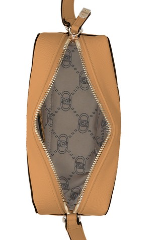 LIU JO Logo crossbody bag Brown 4