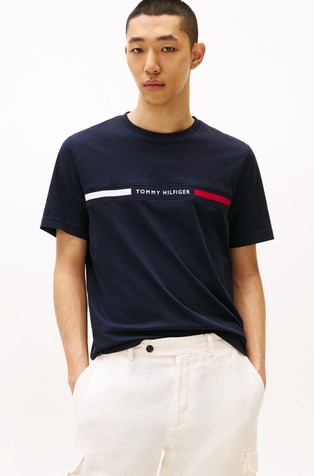 Logo majica s kratkimi rokavi iz jerseya