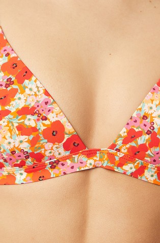 ETAM Paolla push-up zgornji del kopalk Večbarvna - Coral 3