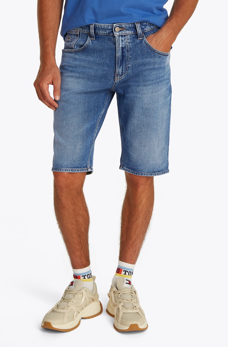 TOMMY HILFIGER Ronnie Slim Denim Shorts Blue 