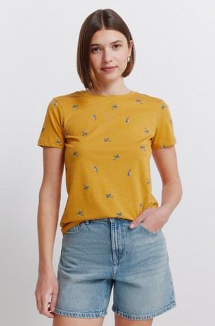 Printed short sleeve T-shirt