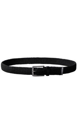Braided Logo Tip Belt