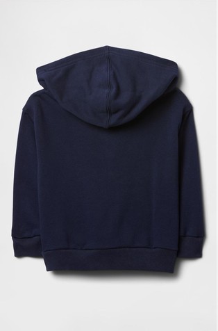 GAP Gap logo jopa s kapuco za malčke Modra - Blue 2