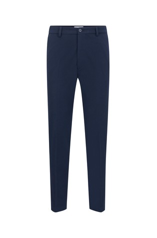 Slim fit hlače iz tehničnega jerseya