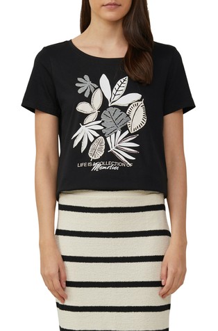Cotton T-shirt with print