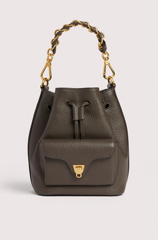 Beat Small Leather Bucket Bag