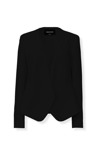 Slim viscose-blend jacket