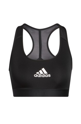 ADIDAS Powerreact Training Medium-Support športni top Črna - Black 5