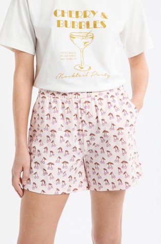 Mocktail bombažen spodnji del pižame