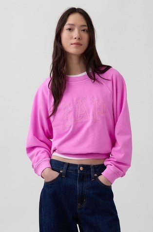 French Terry Raglan Logo Sweatshirt